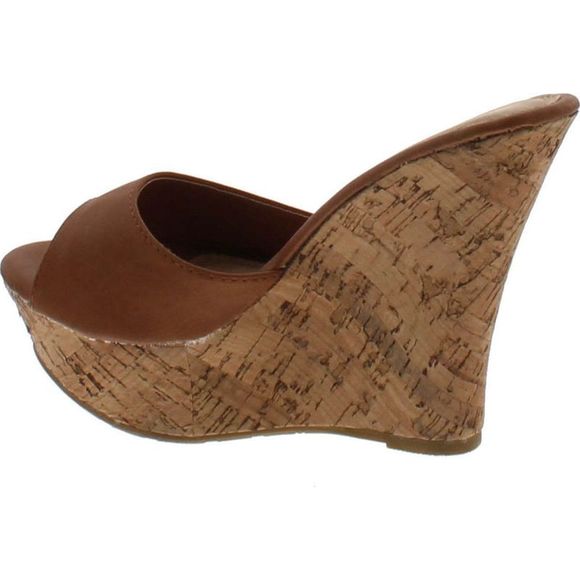 Fashion Focus Ardo-42 Cognac Womens sandals 10 NEW - Picture 3 of 4